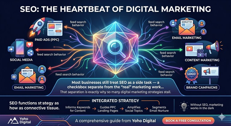 SEO as the heartbeat of digital marketing